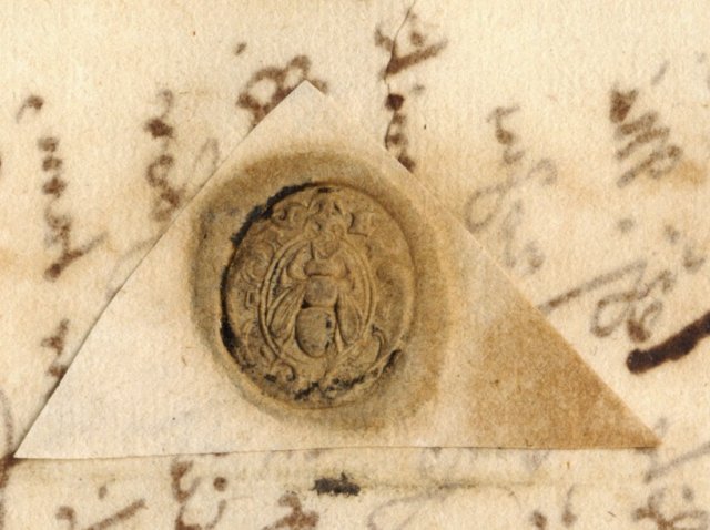 The seal of bishop Jiri Erast.