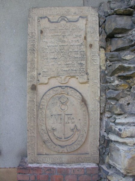 Matous Konecny’s gravestone in Brandys nad Orlici.