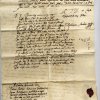 The letter from Jan Stadius. J. A. Comenius was also his classmate in college.