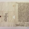 Dopis Jiřího Sadovského ze Sloupna, hejtmana hradeckého kraje. Na svém sídle v Bílé Třemešné u Dvora Králové po jistou dobu skrýval Jana Amose Komenského a spolu s ním odešel v roce 1628 do exilu.